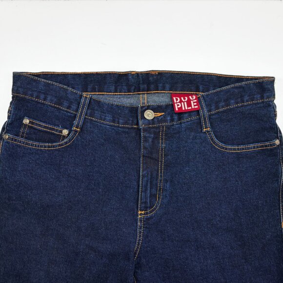 *Rare* Dogpile Chaos000 Indigo Punk Rock Stretch Jeans - New Deadstock - Picture 5 of 6